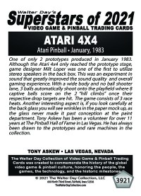 3921 - Atari 4x4 - Toney Askew