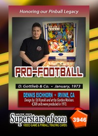 3946 - Pro Football - Dennis Eichhorn