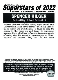 4040 - Spencer Hilger - National Esports Award Ceremonies