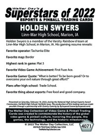 4071 - Holden Swyers - National Esports Award Ceremonies