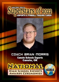 4084 - Coach Brian Morris - National Esports Award Ceremonies