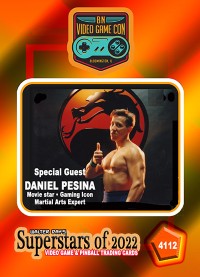 4112 - Daniel Pesina - Movie Star and Video Game Icon