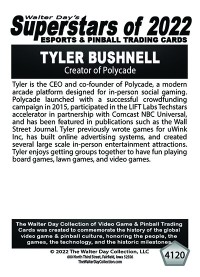 4120 - Tyler Bushnell - Creator of Polycade