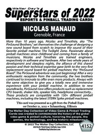4152 - Nicolas Manaud - Pinball Expo '22