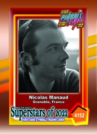 4152 - Nicolas Manaud - Pinball Expo '22