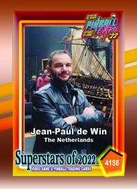 4158 - Jean-Paul dewin - Pinball Expo '22