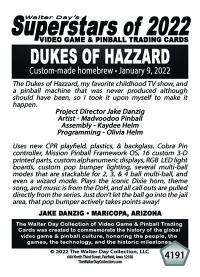 4191 - Dukes of Hazzard - Jake Danzig