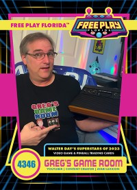 4346 - Greg's Game Room - Free Florida Play 2023