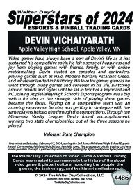 4486 - Devin Vichaiyarath - Apple Valley High School Esports - NATIONAL ESPORTS AWARDS CEREMONIES