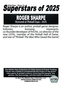 4790 - Roger Sharpe - Pinball Expo 2025