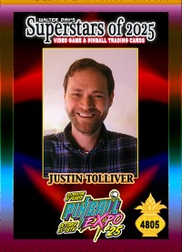 4805 - Justin Tolliver - Pinball Expo 2025
