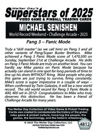 4812 - Michael Senishen - Challenge Arcade 2025 - World Record Weekend
