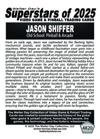 4820 - Jason Shiffer - Co-Founder of Old School Pinball and Arcade