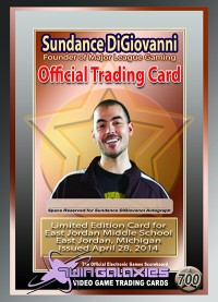 0700g - Sundance Digiovanni - East Jordan Middle School - Rare Card