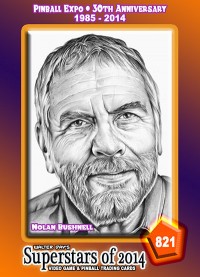 0821 NOLAN BUSHNELL - DAN TEARLE CARD