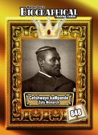 0848 Cetshwayo kaMpande